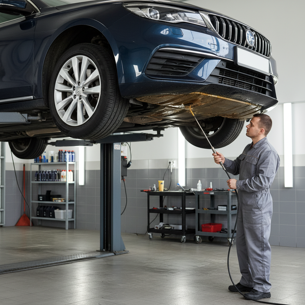 Антикоррозийная обработка автомобиля