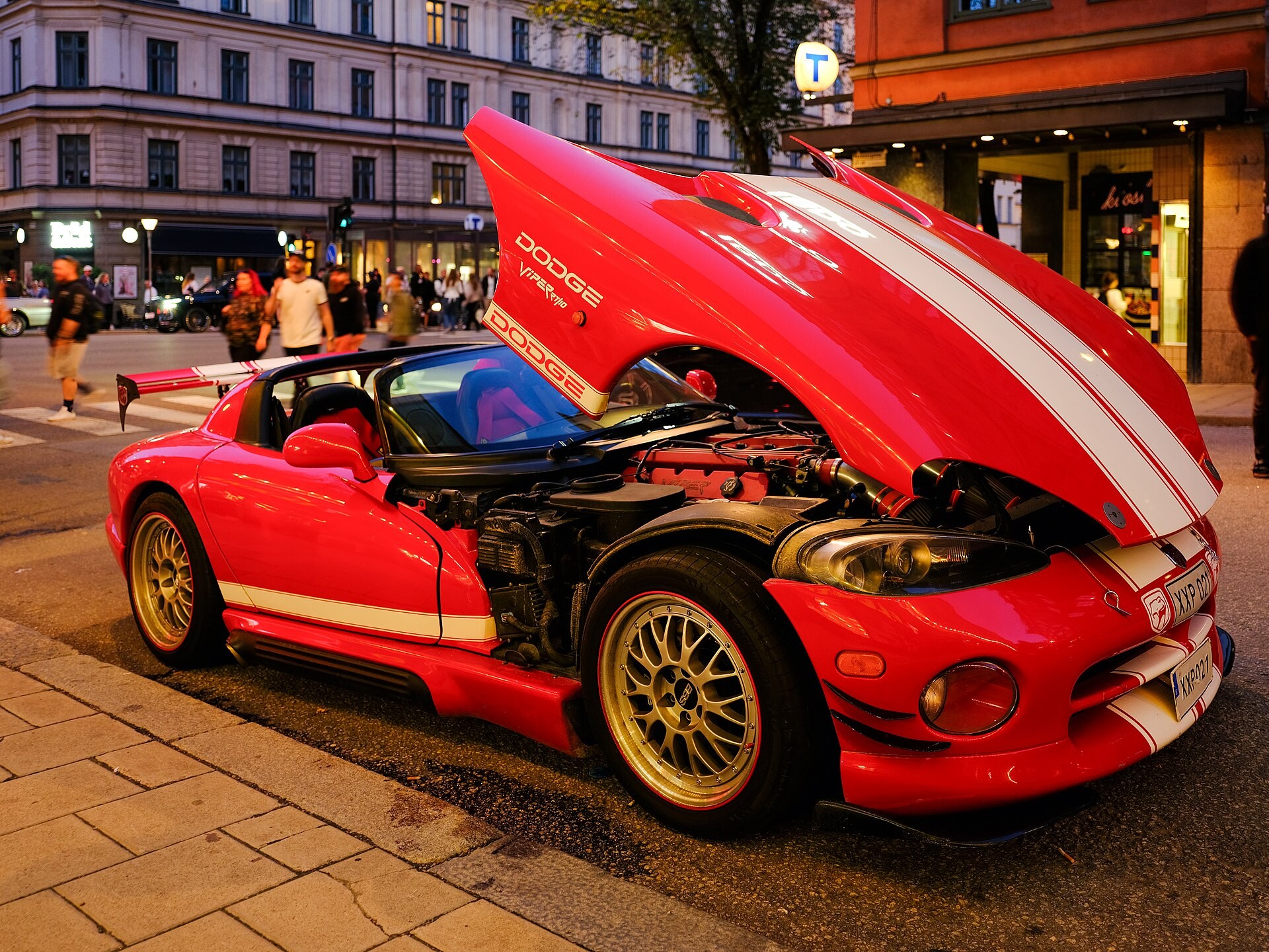 Лебединая песня Dodge Viper SRT10 ACR-X на Детройтском мотор-шоу 2010